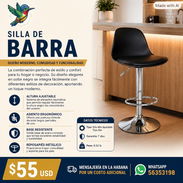 SILLA DE BARRA. SILLA PARA BAR AJUSTABLE - Img 56596787