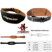 Fajas o Cinturon de fuerza profesional de cuero FITNESSARMY 58234161 - Img 48367225