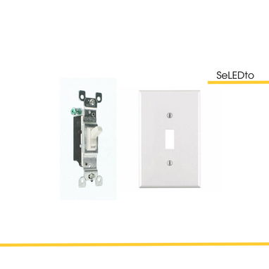 ➡️Interruptor simple, modelo standard. Marca Leviton. Telef 56926848 - Img 120618696