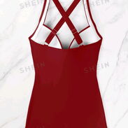 Trusa enteriza tipo short talla XL roja Shein - Img 45524727