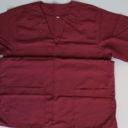 UNIFORME MEDICO TALLA L ROJO VINO - Img 45340604