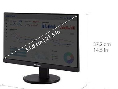 Monitor ViewSonic  de 22 pulgadas VA2247 -MH Full HD (1920x1080p) 💎100Hz 👑con FreeSync, HDMI y VGA🎼🎼52815418 - Img 69241959