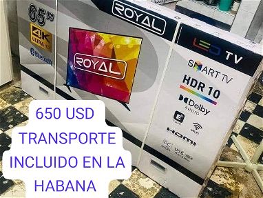 OFERTA ESPECIAL TELEVISOR DE 65 PULGADAS SAMRTV 4K,CON TRANSPORTE INCLUIDO EN LA HABANA - Img main-image