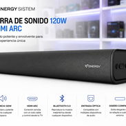 Barra de Sonido Energy Sistem 120W HDMI ARC *PRECIO: 120 USD* - Img 55015074