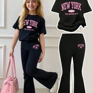 Conjunto de niña: camiseta y pantalón, New York - Img 58292924