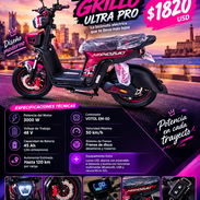BICIMOTO GRILLO ULTRA PRO , con batería de litio 💲1️⃣8️⃣2️⃣0️⃣ USD - Img 58309024