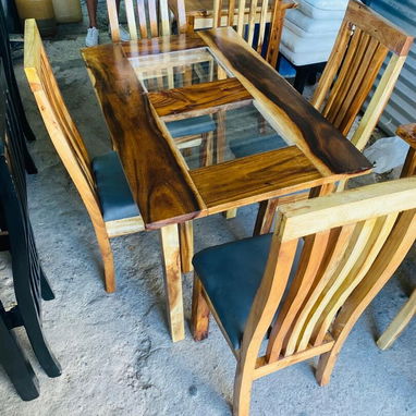 JUEGOS DE COMEDORES DE MADERA (ALGARROBO) - Img 70199618