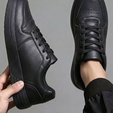Tenis negros de hombre talla 45 / 29.5cm - 3/3