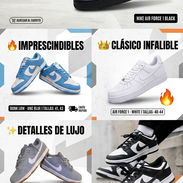Zapatillas Nike de Alta Calidad (Air Force 1 y Dunk Low) – ¡Varios Modelos y Tallas! Llámame o WhatsApp al 54062926 - Img 55831390
