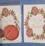 Regalos con vela roja para alegrar el día de las madres por encargo en centro de las madres - Img 49402359