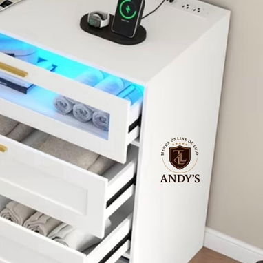 Gabetero moderno con luces led - 4/5