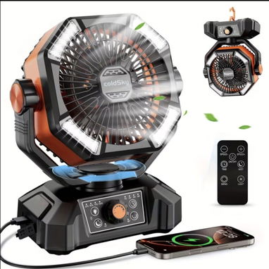 VENTILADOR COLD SKY 20,000 mAh 🔋 - 2/3