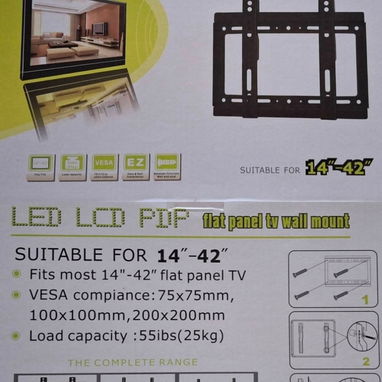 Bases de Tv (14"-55"). Fijas y Articuladas. Nuevas y con todos los accesorios para el monteje - Img 121228652