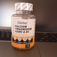 Magnesio con Calcio, Zinc Vitaminas D3 y Fósforo 💬 excelente suplemento original - Img 53989580