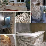Tengo enchapes de piedras naturales para eliminar la humedad de las paredes y el embellecimiento de su hogar - Img 56201200