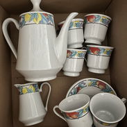 Juego de tazas y tetera para café - Img 55837739