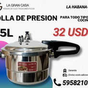 olla de presión de 5 litros para todo tipo de cocinas - Img 57022332