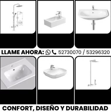 SE OFRECE UNA AMPLIA VARIEDAD DE MUEBLES Y ARTÍCULOS PARA SU BAÑO.  INFO A  53296320, 52730070, 56734558 - Img 87594323