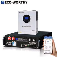 *Inversor 5kw + Batería 5kwh ECO-WORTHY 110v-220v - Img 56882351