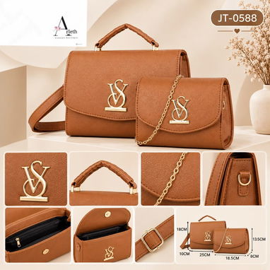 set cartera 2 piezas* 📌JT-0588 💰$30 usd AA - 4/8