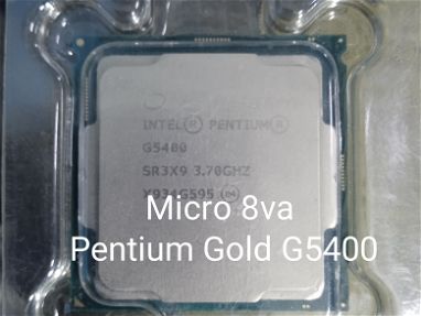 Pentium Gold G5400 8va 9na generación Whatsapp 53061956 - Img main-image