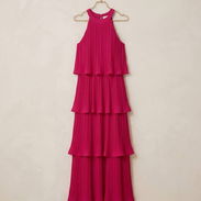 Vestido Maxi "Magenta Plissé" – Elegancia en Capas 25 - Img 56958783