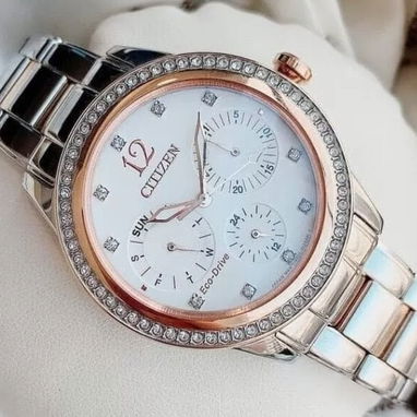 RELOJ CITIZEN ECODRIVE SILHOUTTE CRYSTAL (FD2016-51A) DE MUJER , 37MM , COLOR DOBLE TONO EN ACERO INOXIDABLE  58049738 - Img 122434419