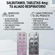 Salbutamol pastillas 10 t 4mg - Img 58270394