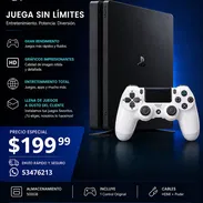 PS4 SLIM 500GB 11.50 Pirata - Img 55098354
