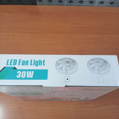 Lámpara Con Ventilador Led 30W Control Remoto, Lámpara Led Fan 30W Ahorro Energía y Confot VPT# - 5/10