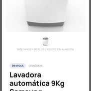 lavadora automática 9kg Samsung. yoasankey 💯 - Img 55655254