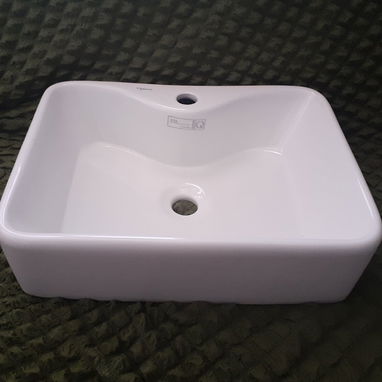 Muebles con espejo , Lavamano Roca sobre e empotrar  Lavamano Victoria de pedestal - 8/10
