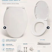 Asiento para Baño (Toilet Seat) — $15 USD - Img 57388784