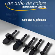 Expansor De Tubo De Cobre Set 5 Pcs P/ Hacer Virola - Img 56265366
