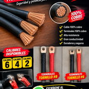 Cables para conectar baterías al inversor - Img 57784235