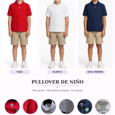 Shorts y pullover de niñas y niños - 2/5