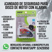 Candado alarma para moto - Img 56827855