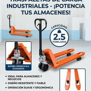 ¡Potencia la logística de tu negocio con estas Traspaletas de Carga Industriales - Img 57624458