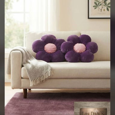 🚨 Almohadas decorativas. 💰Precio : 21 USD  🌟Se vende por pareja .🌟 🚨Medidas: 40cmX40 cm aproximadamente - 2/5