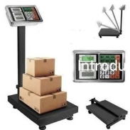 Báscula Comercial Digital Plataforma 200kg Uso Rudo Con Mástil - Img 52419372