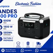 AMPACE 600 PRO 585WH 600W PICO 1800W 380USD - Img 54752636