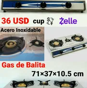 Cocina de gas de 1hornilla y de 2 hornillas envíos gratis a algunos lugares de la habana - Img 50578176