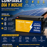 BATERÍA LiFePO4 12.8V x 200Ah 🔌Capacidad: 2560 W ( 2.5 kilos en batería ) - Img 57546234