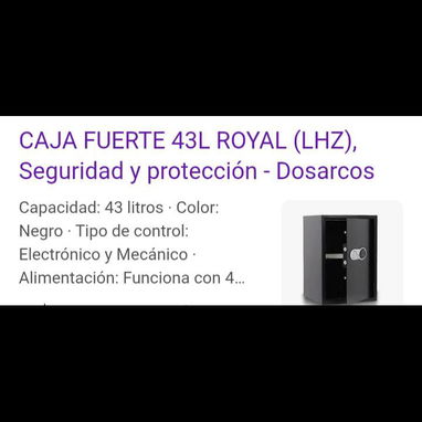 Caja fuerte - Img 120377633