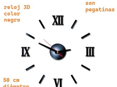 Relojes 3D Reloj 3D 50 x 50 cm - Img 65225415