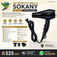 Secadora de Cabello Profesional con accesorios SOKANY SK-2213 - Img 57526620