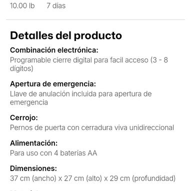 Caja Fuerte - Img 124222832