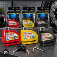 Candado de disco con alarma para bicicleta y moto - Img 57578791