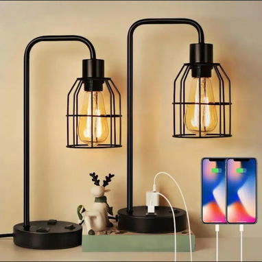 Lámparas de mesa, pared, ventiladores de techo, bombillos y repuestos. https://wa.me/50771293‼️   Buen precio al pv. Men - Img 99182887