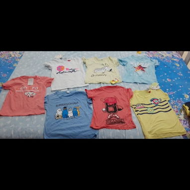 Juego de short y pulover para niñ@s de 1 a 4 años - 4/10